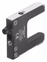 553561: Fork Light Barrier, 30 mm Fork Gap, PNP Switching Output, RED Light, Polymer Design