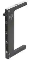 553567: Fork Light Barrier, 120 mm Fork Gap, PNP Switching Output, RED Light, Polymer Design