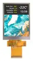 DMT035QVNXNT0-1A: TFT LCD, 3.5
