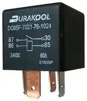 DG85F-7021-76-1024: AUTOMOTIVE RELAY, SPDT, 24VDC, 60A