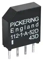 112-1-A-12/2D: Reed Relay, SPST-NO, 12 VDC, 112 Series, Through Hole, 750 ohm, 500 mA