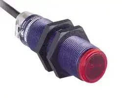 XUB0AKSNL2T: Photoelectric Sensor, OsiSense XU Series, M18, Through Beam Transmitter,  15 m, 12 to 24 Vdc