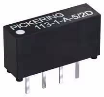 113-1-A-5/2D: Reed Relay, SPST-NO, 5 VDC, 113 Series, Through Hole, 500 ohm, 500 mA