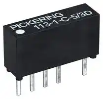 113-1-C-5/3D: Reed Relay, SPDT, 5 VDC, 113 Series, Through Hole, 150 ohm, 100 mA