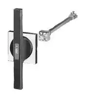 3KX3616-1A: Twin Handle, 280 mm, Black, 3KL61 Series Switch Disconnector, with Shaft