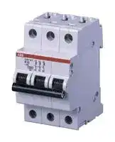 2CDS273006R0557: Thermal Magnetic Circuit Breaker, MCB, 3P, 15 kA, 400 V, 40 A