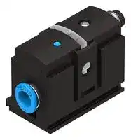 SDE5-D10-O-Q6E-P-M8: Pressure Switch, Relative, Push-In Connector, 0 bar, 10 bar, 1NO, 30 V