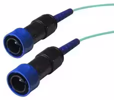 PXF4055CAA: Fiber Optic Cable, Multimode, 1Fibres, LC Duplex to LC Duplex, 50µm / 125µm, 5m