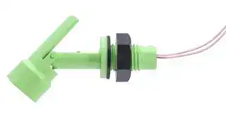 LLF47H100GG: Float Switch, LLF40 Series, Horizontal, Internal Fitting, PVDF, 25 VA, 1 m PTFE Leads