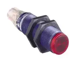 XUB2AKSNM12T: Photoelectric Sensor, OsiSense XU Series, M18, Through Beam Transmitter,  15 m, 12 to 24 Vdc