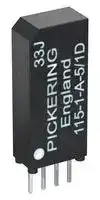115-1-A-5/1D: Reed Relay, SPST-NO, 5 VDC, 115 Series, Through Hole, 500 ohm, 1 A