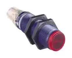 XUB2APANM12R: Photoelectric Sensor, XUB Series, Osiris, Through-Beam, 15m, PNP / SPST-NO, 12-24Vdc, M12 Connector