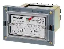 7PA2211-0: Fast Lock Out Relay, 8 CO, 10 A, 24 VDC, Controllers