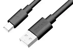68768-0399: USB Cable, Type A Plug to Micro Type B Plug, 1.5 m, 4.9 ft, USB 2.0, Black