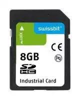 SFSD008GL1AS1TO-E-DF-231-STD: Flash Memory Card, SLC, SDHC Card, 8 GB