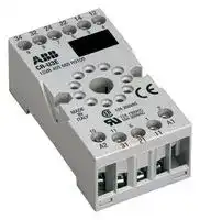 1SVR405660R0100: Relay Socket, DIN Rail, Screw, 11 Pins, 300 V, CR-U