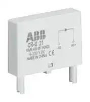 1SVR405665R0000: Pluggable Module, Varistor and LED, Red, 6 to 24 VAC/VDC, CR-U Series Relay Sockets