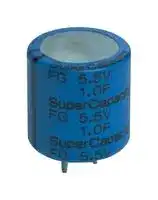 FG0H475ZF: Supercapacitor, EDLC, 4.7 F, 5.5 V, Radial Leaded, -20%, +80%, 10.16 mm, 1000 hours @ 70°C