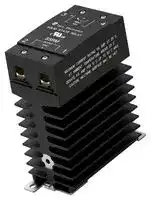 7-1393030-6 .: Solid State Relay, SPST-NO, 55 A, 660 VAC, DIN Rail, Screw Clamp, Zero Crossing