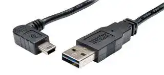 UR030-003-RAB: USB CABLE, 2.0 TYPE A-MINI B PLUG, 3FT