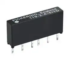 119-2-A-5/1D: Reed Relay, DPST-NO, 5 VDC, Micro-SIL 119 Series, Through Hole, 100 ohm, 700 mA