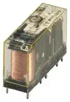 RF1V-2A2BL-D12: Safety Relay, 12 VDC, DPST-NO, DPST-NC, RF1V Series, Through Hole, 6 A, Solder