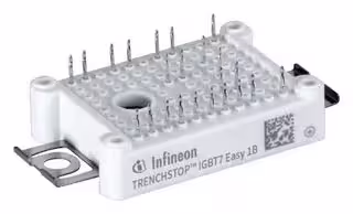 FP10R12W1T4B3BOMA1: IGBT Module, PIM Three Phase Input Rectifier, 20 A, 1.85 V, 105 W, 150 °C, Module