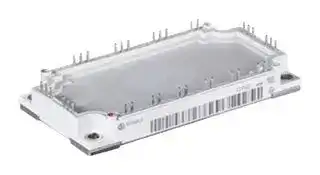 FS100R12KT3BOSA1: IGBT Module, Six Pack [Full Bridge], 100 A, 1.7 V, 480 W, 125 °C, Module