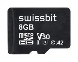 SFSD008GN1AM1TB-I-CE-22Q-STD: Flash Memory Card, 3D pSLC, MicroSDHC Card, 8 GB, Class 10, UHS-I U3, V30, A2