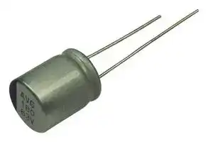 476AVG100MGBJ: CAP, 47UF, 100V, ALU ELEC, POLYMER, CAN