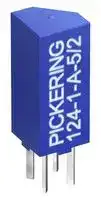 124-1-A-3/2: Reed Relay, SPST-NO, 3 VDC, 124 Series, Through Hole, 75 ohm, 500 mA