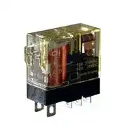 RJ1S-CL-A110: Power Relay, SPDT, 110 VAC, 12 A, RJ Series, Socket, Non Latching