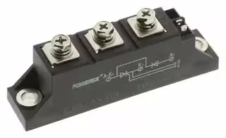 CD421690C: SCR / RECTIFIER, MODULES, 90A, 1.6KV, POW-R-BLOK