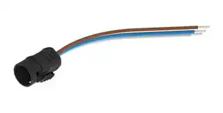 82-963.0200: Plug In Cable, 82 Series 19mm & 22mm Pushbutton/Selector Switch, 200 mm Cable, 3-Wire