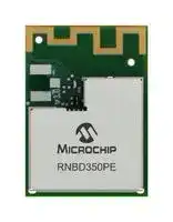 RNBD350PE-I100: Bluetooth Module, BLE 5.2, PCB Antenna, 2 Mbps, 1.9 to 3.6 V, -108 dBm, -40 to 85 °C