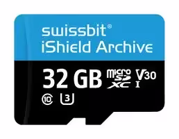 SFSD032GN1PT1TB-I-6F-07P-SW6: Flash Memory Card, 3D pSLC, MicroSDHC Card, UHS-I, Class 10, Video Class 30, 32 GB