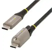 USB31CCTLKV1M: USB Cable, 3ft/1m Top Screw Locking USB C Cable 10Gbps, Type-C, 100W (5A), Single Screw