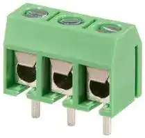 CTBP5000/3: Wire-To-Board Terminal Block, 5 mm, 3 Ways, 22 AWG, 14 AWG, 1.5 mm², Screw