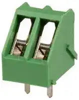 CTBP3000/2: Wire-To-Board Terminal Block, 5 mm, 2 Ways, 22 AWG, 14 AWG, 1.5 mm², Clamp