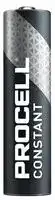 PC2400 CON B10: Battery, 1.5 V, AAA, Alkaline, 1.222 Ah, Raised Positive and Flat Negative, 10