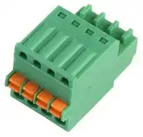 20.2500M/4-E: Pluggable Terminal Block, 2.5 mm, 4 Ways, 26 AWG, 20 AWG, 0.5 mm², Push In
