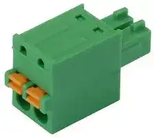 21.1551M/2-E: Pluggable Terminal Block, 3.81 mm, 2 Ways, 28 AWG, 16 AWG, 1.5 mm², Push In