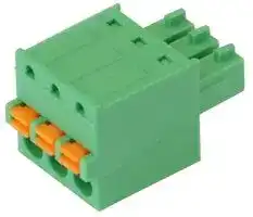 21.1551M/3-E: Pluggable Terminal Block, 3.81 mm, 3 Ways, 28 AWG, 16 AWG, 1.5 mm², Push In
