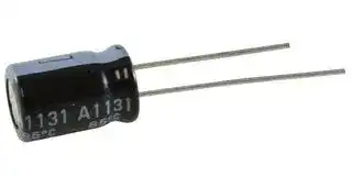 63PK100MEFC8X11.5: ALUMINUM ELECTROLYTIC CAPACITOR, 100UF,