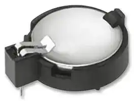 1066: Battery Holder, Coin Cell - 20mm x 1, Through Hole