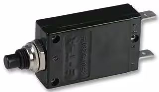 2-5700-IG1-P10-DD-000040 10A: Thermal Circuit Breaker, 2-5700 Series, 10 A, 1 Pole, 28 V, 250 V, Panel