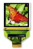 DD-160128FC-1A: Graphic OLED, 160 x 128, RGB, 2.8V, Parallel, Serial, 35.8mm x 30.8mm, -30 °C
