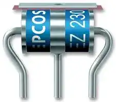 B88069X2591B502: Gas Discharge Tube (GDT), Small Size, EZ, 230 V, 3 Terminal Through Hole, 5 kA, 600 V