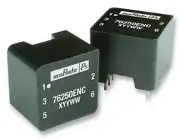 76253/35ENC: PCB Transformer, 1 x 1.65V, 2 x 2.5V, 500 mW