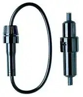 BK/HRJ: FUSE HOLDER, 6.35MM, IN LINE